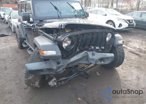 2020 Jeep Wrangler Unlimited Sport S 4X4 z USA, uszkodzony, nr VIN 1C4HJXDN0LW226605